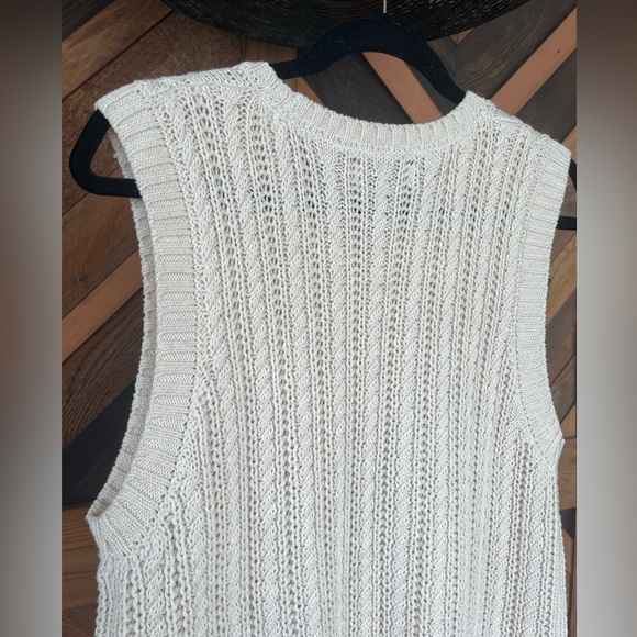 Rachel Zoe Crochet Vest Size Large - Picture 7 of 7